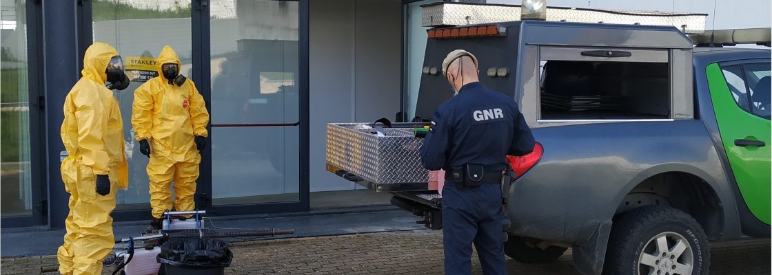 Descontaminação do Arraiolos Multiusos