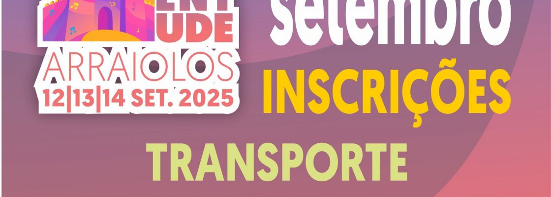 Transportes Festa da Juventude 2025 – Inscrições encerradas