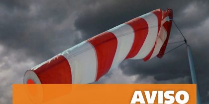 AVISO LARANJA PARA VENTO E AVISO AMARELO PARA PRECIPITAÇÃO