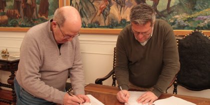 Assinatura de protocolo com Bombeiros Voluntários de Arraiolos